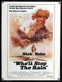 z443 WHO'LL STOP THE RAIN Thirty by Forty movie poster '78 Nolte,Weld,Jung art