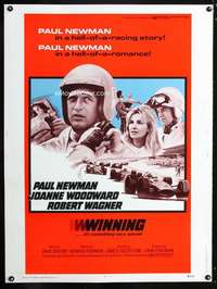 z450 WINNING Thirty by Forty movie poster R73 Paul Newman, Indy car racing!