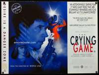 z037 CRYING GAME British quad movie poster '92 Neil Jordan classic!