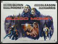 z127 REQUIEM FOR A HEAVYWEIGHT British quad movie poster '62 boxing!