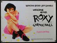 z183 WELCOME HOME ROXY CARMICHAEL British quad movie poster '90 Ryder