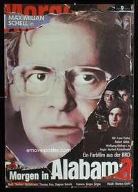 a094 MAN UNDER SUSPICION East German movie poster '84 Max Schell