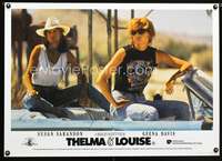 a271 THELMA & LOUISE English commercial movie poster '91