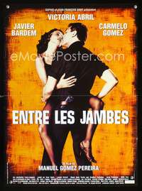 a309 BETWEEN YOUR LEGS French 15x21 movie poster '99 Javier Bardem