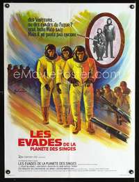 a350 ESCAPE FROM THE PLANET OF THE APES French 23x32 movie poster '71