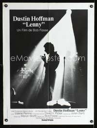 a360 LENNY French 23x32 movie poster '74 Dustin Hoffman, Bob Fosse