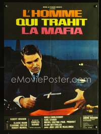 a363 MAN WHO BETRAYED THE MAFIA French 23x32 movie poster '67 Hossein