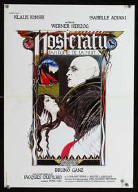 a321 NOSFERATU THE VAMPYRE French 16x22 movie poster '79Palladini art