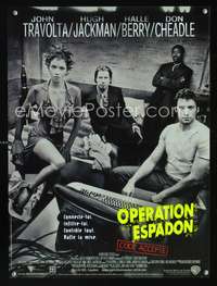 a326 SWORDFISH French 15x21 movie poster '01 John Travolta, Hugh Jackman