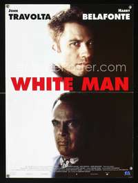 a334 WHITE MAN'S BURDEN French 16x21 movie poster '95 Travolta, Belafonte