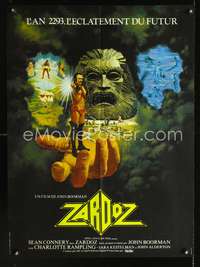 a380 ZARDOZ French 23x31 movie poster '74 Sean Connery, John Boorman