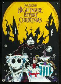 a295 NIGHTMARE BEFORE CHRISTMAS German movie poster '93 Tim Burton
