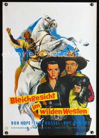 a300 SON OF PALEFACE German movie poster R66 great art of 3 stars!