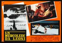 a465 BIG WEDNESDAY Italian photobusta movie poster '78 surfing!