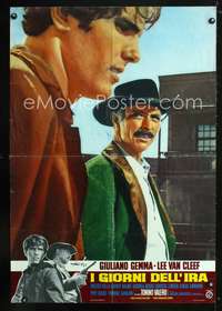 a401 DAY OF ANGER Italian large photobusta movie poster R71 Lee Van Cleef