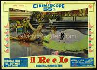a482 KING & I Italian photobusta movie poster '56 Kerr, Brynner