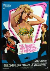 a425 PRODUCERS Italian large photobusta movie poster '69 Gene Wilder