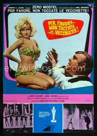 a426 PRODUCERS Italian large photobusta movie poster '69 Zero Mostel