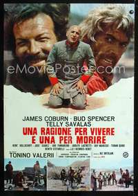 a427 REASON TO LIVE, A REASON TO DIE Italian large photobusta movie poster '72