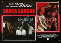 a497 SANTA SANGRE Italian photobusta movie poster '93 Jodorowsky