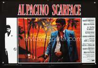 a499 SCARFACE Italian photobusta movie poster '83 Al Pacino c/u!
