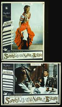 a458 SMILES OF A SUMMER NIGHT 2 Italian photobusta movie posters '55