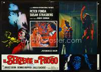 a506 TRIP Italian photobusta movie poster '67 Peter Fonda, LSD, drugs!