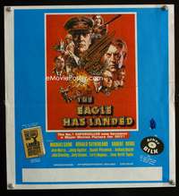 a132 EAGLE HAS LANDED special Australian movie poster '77 Caine