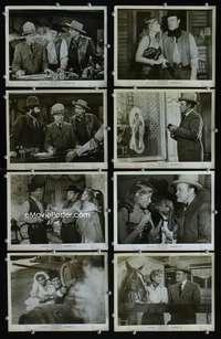 b275 ALIAS JESSE JAMES 8 8x10 movie stills '59 Bob Hope, Fleming