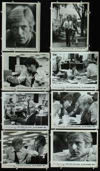 b278 ALL THE PRESIDENT'S MEN 8 8x10 movie stills '76 Hoffman, Redford