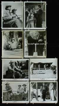 b285 BIG COUNTRY 8 8x10 movie stills '58 Gregory Peck, Jean Simmons