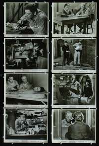 b286 BIRDMAN OF ALCATRAZ 8 8x10 movie stills '62 Burt Lancaster