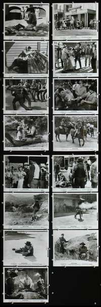 b266 BLACK SPURS 15 8x10 movie stills '65 Rory Calhoun, Linda Darnell