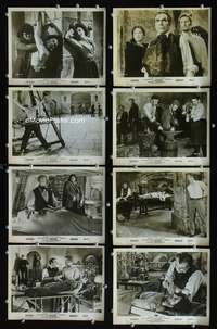 b287 BLOOD OF THE VAMPIRE 8 8x10 movie stills '58 history of horror!