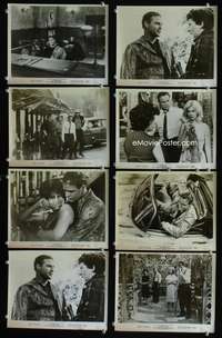 b296 FUGITIVE KIND 8 8x10 movie stills '60 Marlon Brando, Magnani