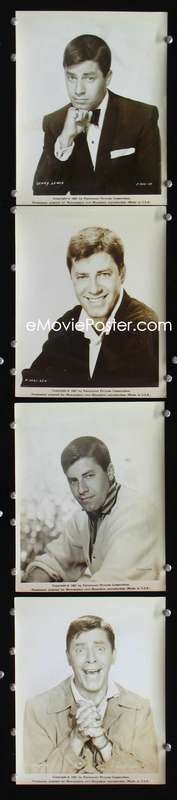 b479 JERRY LEWIS 4 8x10 movie stills '57 wacky close up portraits!