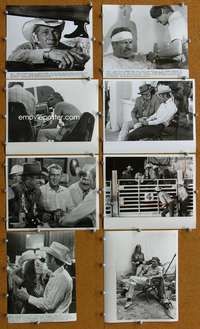 b225 JUNIOR BONNER 77 8x10 movie stills '72 cowboy Steve McQueen!