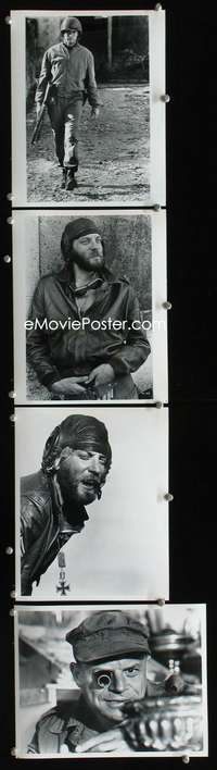 b481 KELLY'S HEROES 4 8x10 movie stills '70 Clint Eastwood, WWII!