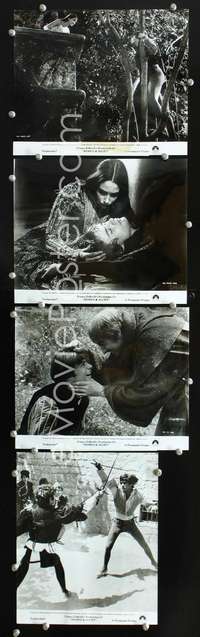 b483 ROMEO & JULIET 4 8x10 movie stills '69 Franco Zeffirelli