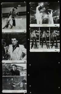 b459 SATURDAY NIGHT FEVER 5 8x10 movie stills '77 disco John Travolta