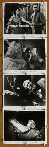 b464 WAR-GODS OF THE DEEP 5 8x10 movie stills '65 Vincent Price