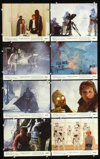 b049 EMPIRE STRIKES BACK 8 color 8x10 movie stills '80 George Lucas