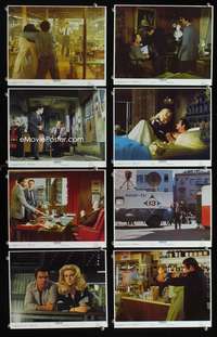 b059 HUSTLE 8 8x10 mini movie lobby cards '75 Burt Reynolds, Catherine Deneuve