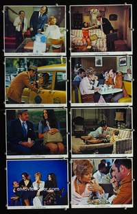 b069 LAST OF THE RED HOT LOVERS 8 8x10 mini movie lobby cards '72 Simon