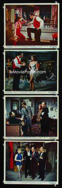 b484 SAY ONE FOR ME 4 English Front of House movie lobby cards '59 Bing Crosby