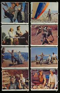 b102 SCALAWAG 8 8x10 mini movie lobby cards '73 Kirk Douglas, Lester