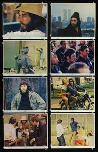 b108 SERPICO 8 8x10 mini movie lobby cards '74 Al Pacino crime classic!