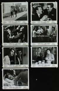 b405 SATURDAY NIGHT & SUNDAY MORNING 7 English Front of House movie lobby cards '61