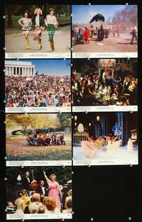b124 HAIR 7 8x10 mini movie lobby cards '79Milos Forman,Treat Williams