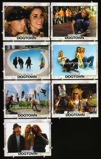 b126 LORDS OF DOGTOWN 7 8x10 mini movie lobby cards '05 skateboarding!